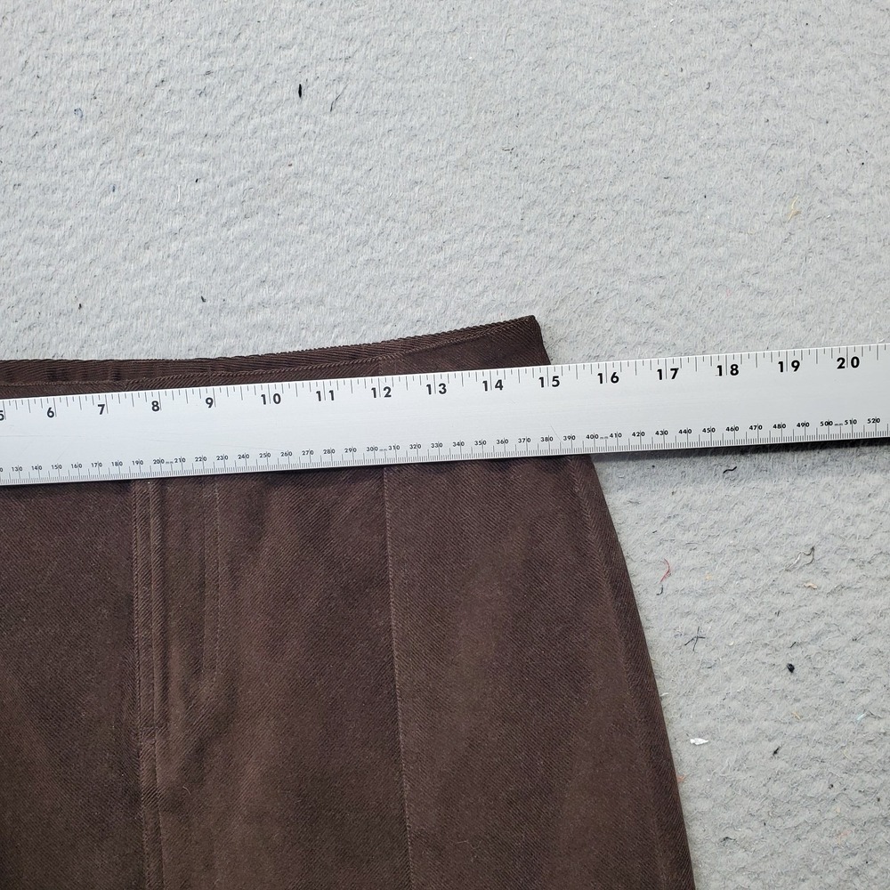 The Limited A-Line Skirt Womens Size 6 Brown Corduroy‎ Stretch Fitted Classic - Picture 4 of 8